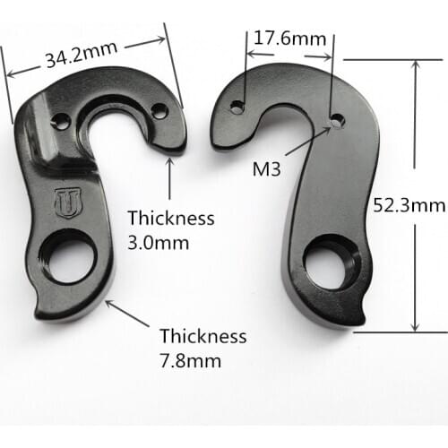 5pcs mtb alloy Cycling gear hangers for Trek Lexa SLX Emonda Lexa Boone Crockett Domane Bicycle Rear Derailleur Hanger dropout