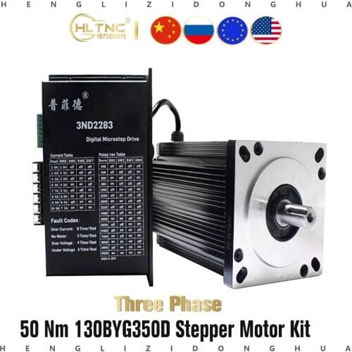 130 stepper motor suit 130 byg350d torque 50 n. M drive 3 nd2283 10 a meal