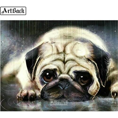 5d diamond painting dog full square & round french bulldog diamond cross stitch 3d diamond mosaic decoration