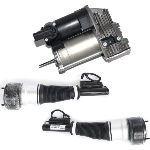 AP02 Compressor + Shock absorber For Mercedes S-Class W221 S63 S65 S250 S280 S300 S320 S350 S400 S420 S450 S500 S600 New