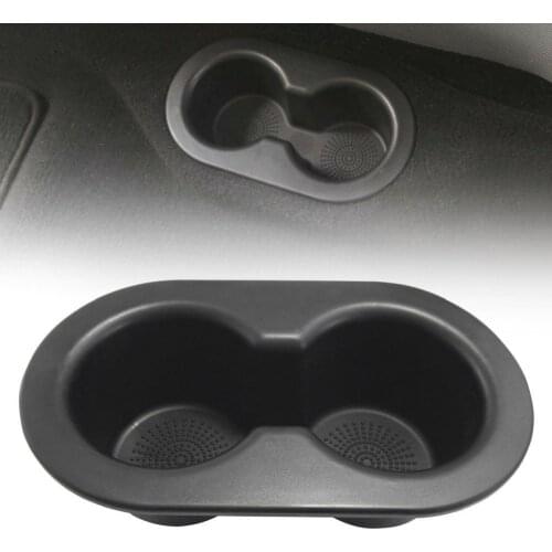 Car Cup Holder Rear Seat Dual Drink Cup Holder 5HD65DX9AC for Dodge Ram 1500 2500 3500 02-16