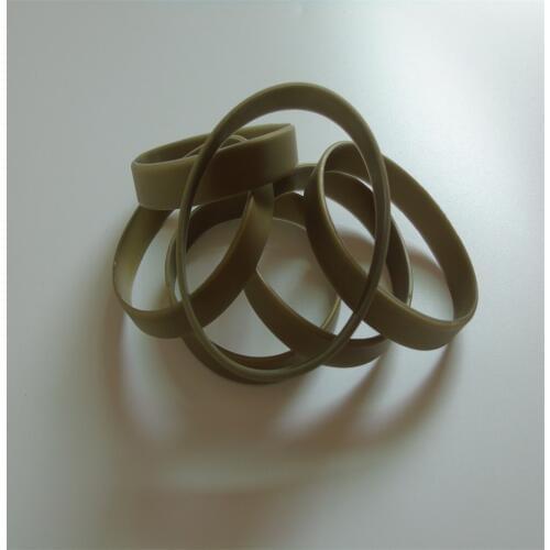 Free shipping 100PCS/lot Hot selling metailic gold plate blank silicone bracelets with custom logo for gifts p1405202