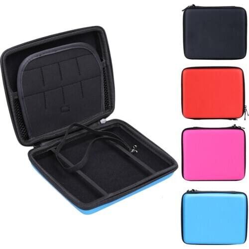 Portable Pouch Bag Accessoris Storage Case Console Storage Hard EVA Storage Zip Case Protective holder for Nintendos Switch 2DS