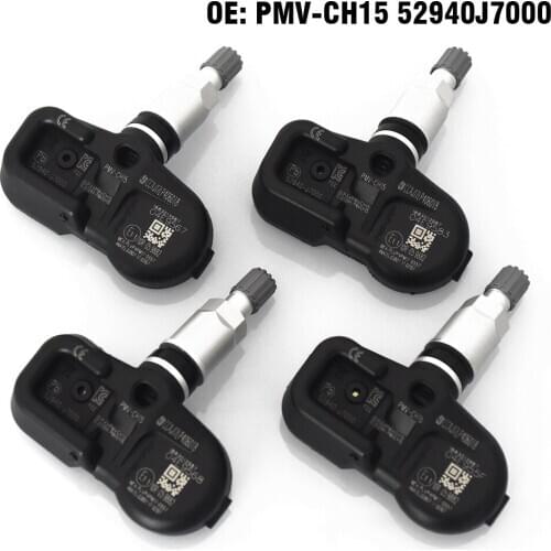 4PCS Car Tire Pressure Monitor Sensor TPMS 433MHZ 52940J7000 for Kia Ceed CD 2018 2019 2020 Car styling