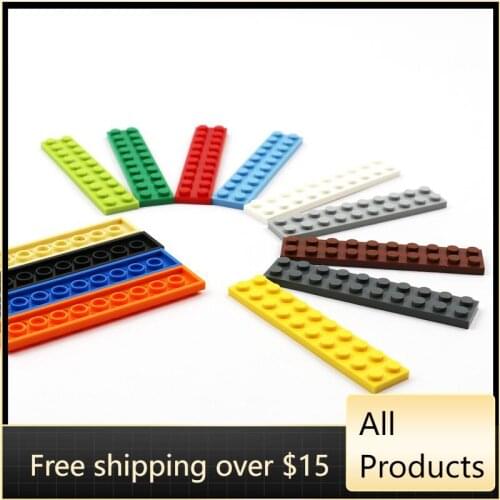 10PCS Assembles Particles 3832 2x10 Board Building Blocks Bricks Parts Tech DIY Assembly Educational Toys For Children Kids Gift