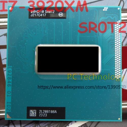 Original Intel Core I7-3920XM SR0T2 CPU I7 3920XM processor 2.9GHz-3.8GHz L3=8M Quad core free shipping ship out within 1 day