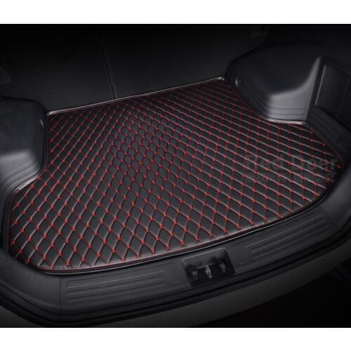 Custom fit car trunk mat for Audi A1 8X S1 sportback all weather high quality car-styling cargo boot carpet rugs liner