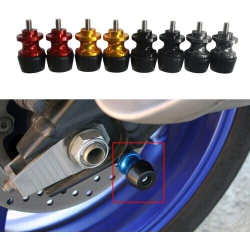 M6 Swingarm Stand Motorcycle Stand Paddock 6MM Sliders Spools For YAMAHA MT-09 Tracer MT09 MT 09 FJ-09 FZ-09 FJ09 FZ09 2014-2015