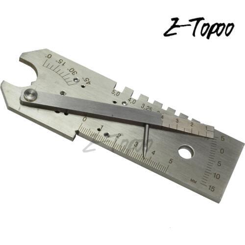 Welding Tools Multi-Function Universal Weld Measuring Gauge Universal Gauge For Welder Butt Welding Gauge Weld Seam Gauges