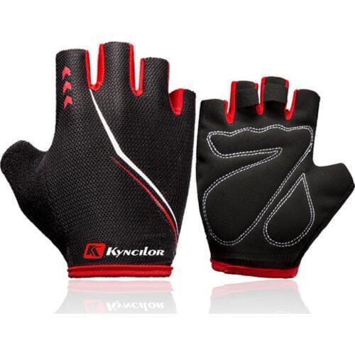 Cycling gloves Anti-slip Anti-sweat Men Women Half Finger Gloves Breathable Anti-shock fitness Sports Gloves MTB bike gloves