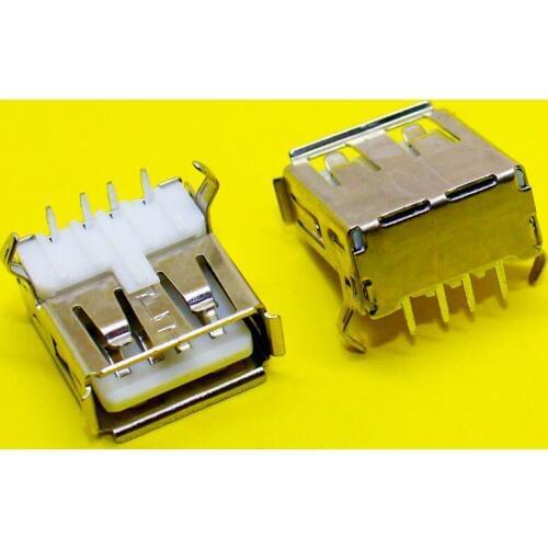 1x Notebook Laptop USB Jack USB female Socket 2.0 USB 90 Degree Connector For Desktop Laptop PC charger etc