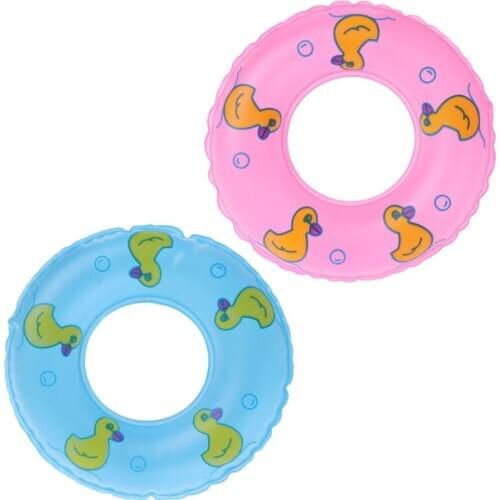 2020 New 1 Pcs Mini Swimming Buoy Lifebelt Ring For Doll Accessories For toys dolls