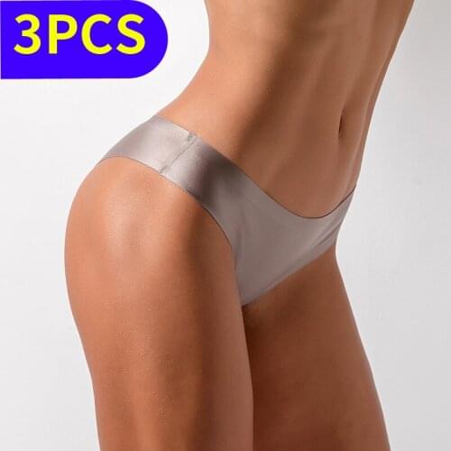 3pcs Women panties female underwear thong sexy tanga Lingerie stringi bragas sexy lingerier calcinha seamless breeches briefs