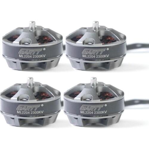 4PCS GARTT ML 2204 2300KV Brushless Motor For QAV FPV 210 250 300 Multicopter Quadcopter Hexacopter Drone