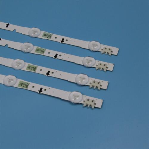 4 Piece LED Array Bars For Samsung UA32H5000AW UA32H5080AJ UA32H5100AJ 32 inches TV Backlight LED Strip Light Matrix Lamps Bands
