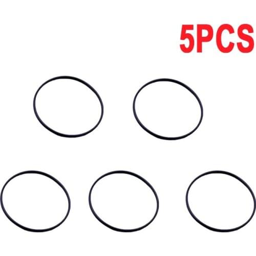 5pcs Carburetor Sealing Rings Seal O-Ring Float Bowl Gasket For Huayi RuiXing Honda GX200 GX160 Carburetor Lawn Mower Part Black