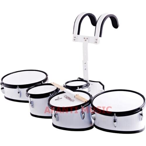 Afanti Music 4 piece maple Marching Drum (AMD-54)