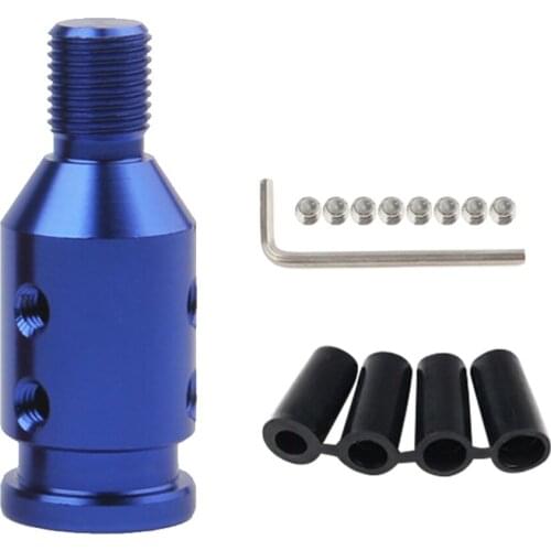 Aluminum Knob Adapter for /Mini Non Threaded ers 12x1.25mm Blue