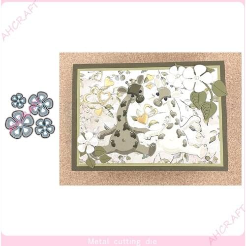 Flower Petals Metal Cutting Dies for DIY Scrapbooking Photo Album Decorative Embossing PaperCard Crafts Die2021