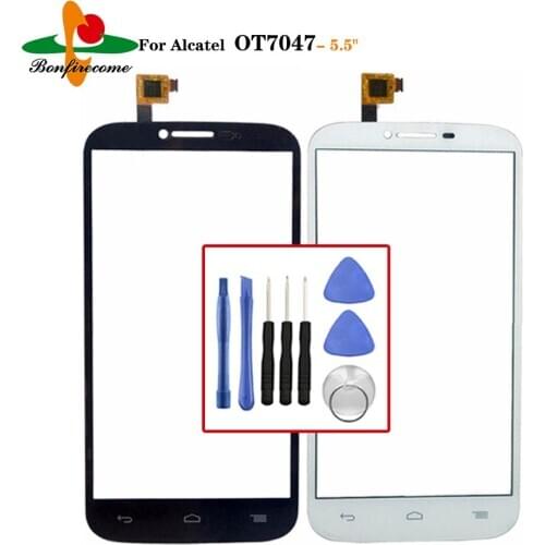 For Alcatel One Touch Pop C9 7047 7047D OT7047 Touch Screen Glass Digitizer Panel Sensor