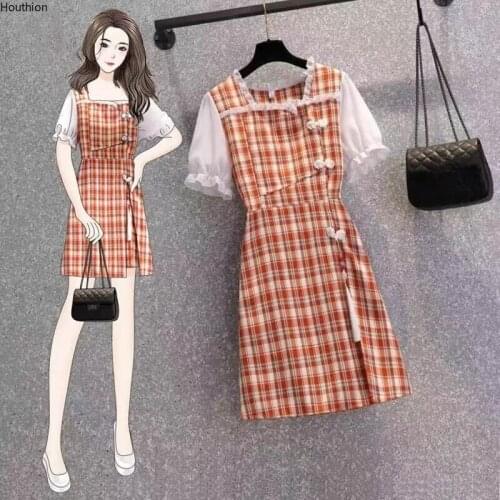 Летние платья миди Houthion China At AliExpress