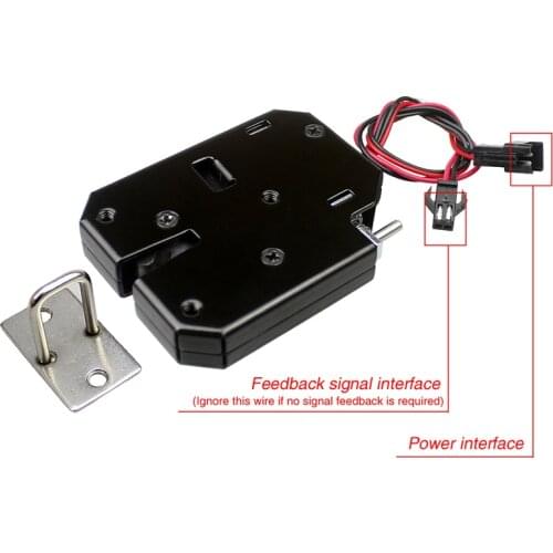 KINJOIN Hot Sale System Control 12v Smart Express Locker Lock Electromagnetic Control Cabinet Drawer Lock