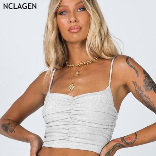 NCLAGEN Womens Silk Tops