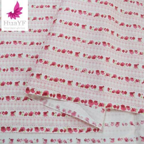 New arrive printed cotton fabric for DIY sewing Quilting patchwork Needlework cloth Handmade Material,Doll Clothing