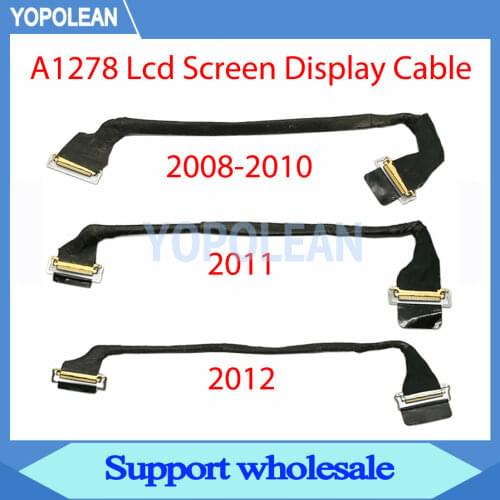 Original LCD LED LVDS Screen Display Cable For Macbook Pro 13" A1278 2008 2009 2010 2011 2012