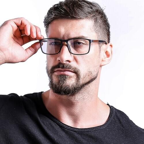 Lightweight Unisex TR90 Anti Blue Ray Light Blocking Glasses For Men Women Mobile Computer Indoor Comfort Goggles Optical Frame