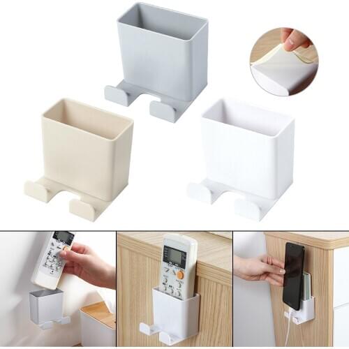 Universal Air Conditioner Remote Control Holder Wall-Mounted Support Storage Box to Organization mobile phone storage box Hot