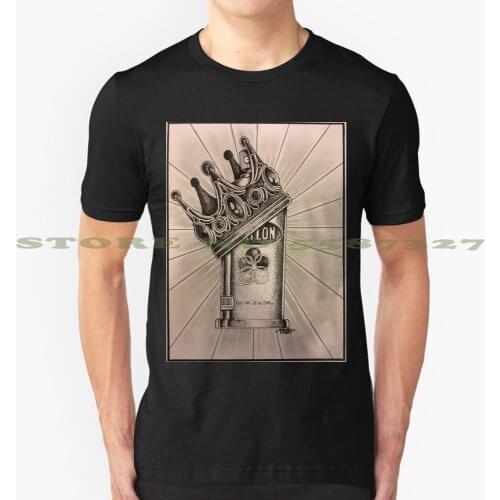 Royal Can Fashion Vintage Tshirt T Shirts Can Urban Street Art Graffiti Crown Krylon Spray Paint Royal King Fashion Creative