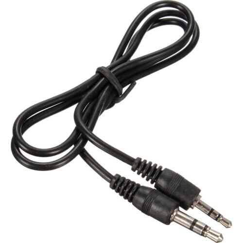3.5mm Auxiliary AUX Male to Male Stereo Audio Cable Cord for PC iPod MP3 CAR 5 feet/1.5 m cable Lots2000