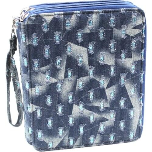 W3JD Kawaii Pencil Case Big 120 Holes Pen Box for Girls Boys Back to School Pencilcase Large Cute Penal Cartridge Bag Stationery