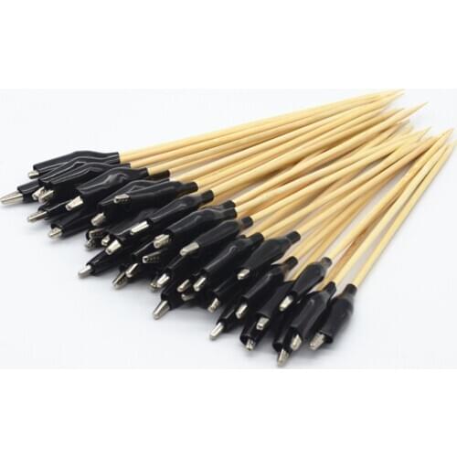 20pcs/lot Military Model Color Clip Paint Clip With Bamboo Stick Protector For Model Building Kits Toy