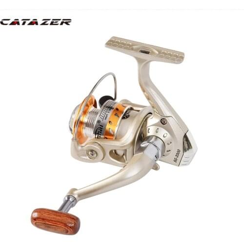2000-5000 Spinning Fishing Reels Fly Wheel 6BB 5.5:1 Metal Spinning Fishing Reels Fishing Accessories Tool