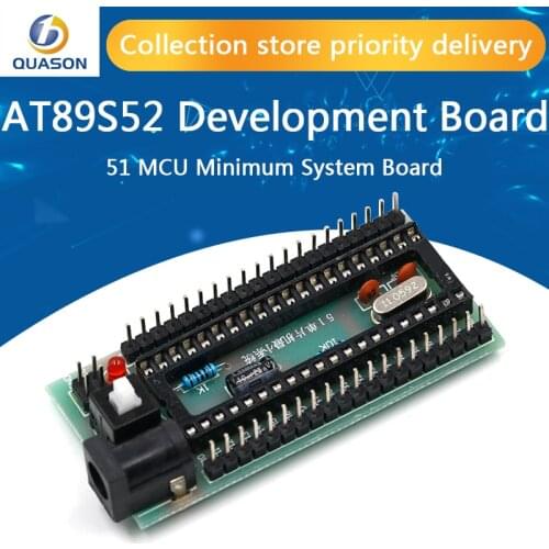 51 MCU minimum system board STC89C52 AT89S52 development board learning board