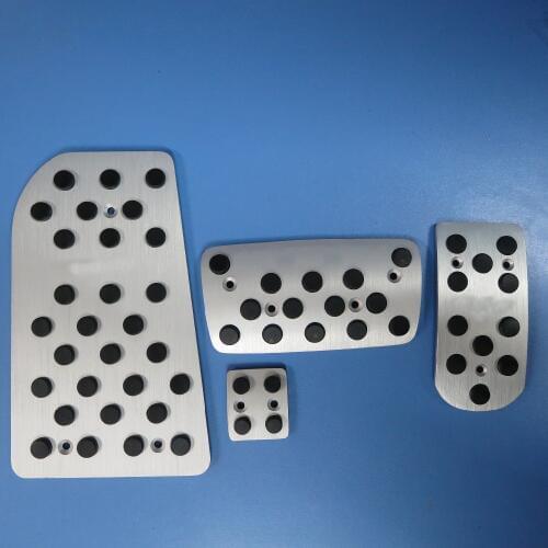 TTCR-II Car Accessories High quality Aluminium Alloy Accelerator Gas Brake Footrest Pedals Pad Cover for Honda CR-V CRV Stickers