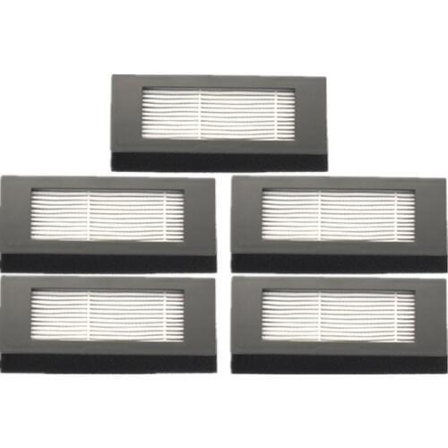 5* Hepa filter + 5* Sponge filter for ecovacs Deebot OZMO 902 Robot Vacuum Cleaner Spare Parts Accessories Replacement Filter