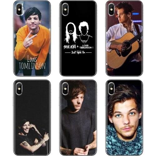 Tomlinson-One-C-Direction-Louis Soft Covers For Xiaomi mi Redmi Note 3 4 4X 5 6 7 8 8t 9 9s 9t 10 pro lite