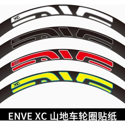 26er 27.5er 29er XC MTB Wheel Sticker Mountain Bike Wheel Rim Decal for EVNE-XC 29 M60