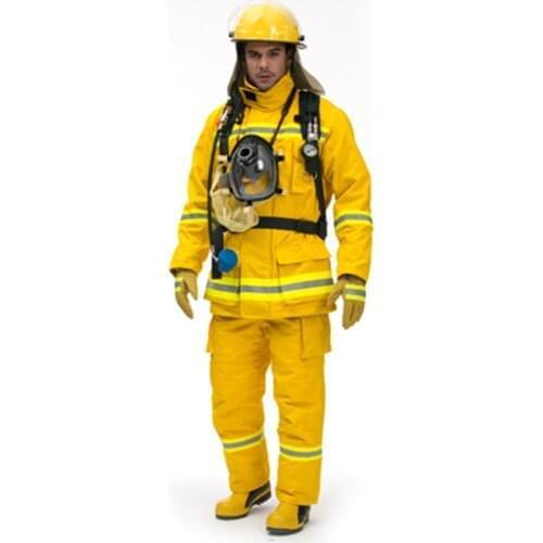 NFPA 1971 Fire Fighting Suit USA Jacket & Bib Trousers Fire Retardant