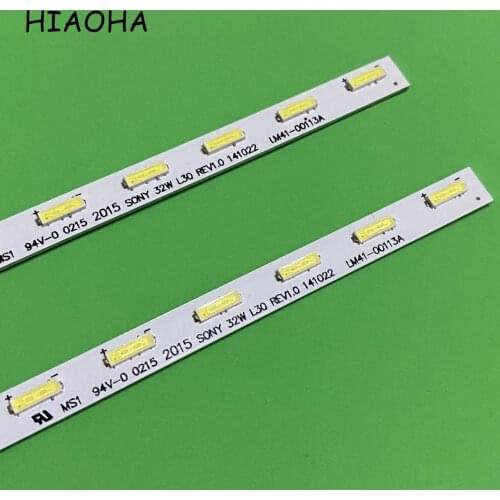 New 2pcs/Set LED Backlight Strip For 2015 Sony 32W L30 REV1.0 KDL-32R500C KDL-32R403C KDL-32W700C LM41-00113A 390mm 30Lamps