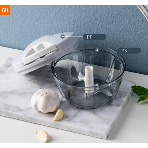 New xiaomi Hand-stirred garlic cooking machine manual twisted ginger garlic pepper artifact household crushed meat Marmalade
