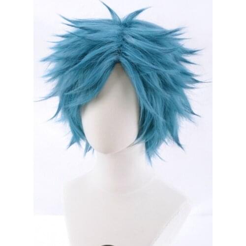 YUI TAMURA Wigs Yarichin Bitch Bu Club Short Fluffy Heat Resistant Hair Synthetic Cosplay Wig + Wig Cap