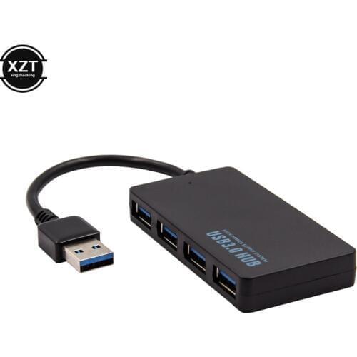 USB 3.0 4-Port USB Hub Splitter Adapter 5Gbps for iMac MacBook Air Laptop Computer PC Super Speed USB Hubs
