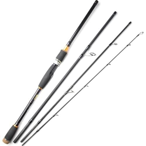 2.1m 2.4m 2.7m 3.0m Section Carbon Fishing Rod Spinning Casting Rod Travel Ultra Rod 10-25g Lure Rod