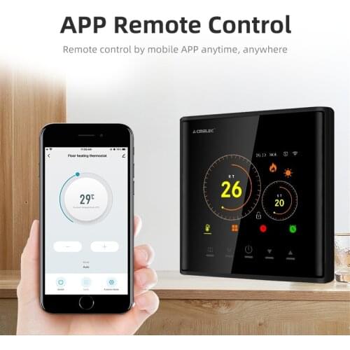 Tuya Smart Floor Heating Wifi Thermostat For Electric/Water/Gas Boiler Room Temperature Remote Controller Google Home\Aleax