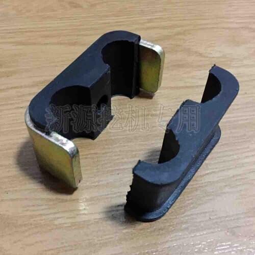 For Wheel Excavator Universal Arm Oil Pipe Clamp Fixing Pipe Clamp Fitting