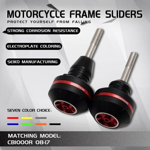 Motorcycle CNC Aluminum Falling Protection Frame Sliders Crash Protector For Honda CB1000R CB 1000 R CB 1000R CB1000 R 2008-2017